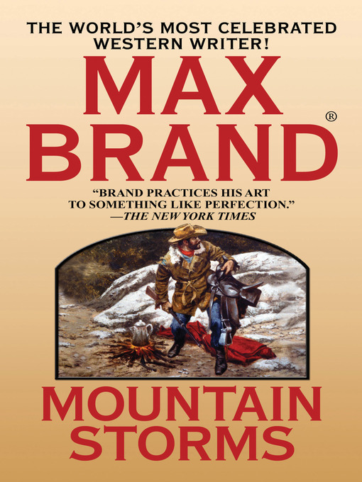 Title details for Mountain Storms by Max Brand - Available